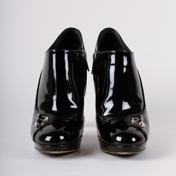 Dior Patent Leather Stiletto Bootie - Picture 2 of 9